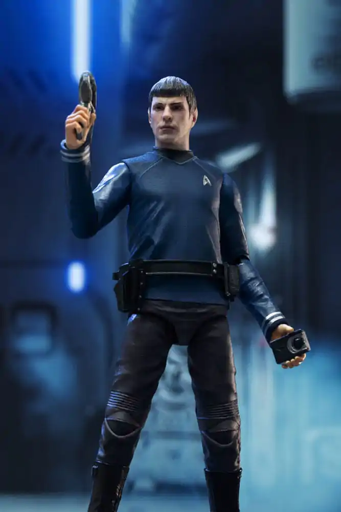 Figurină mini de acțiune Star Trek Exquisite 1/18 Star Trek 2009 Spock 10 cm poza produsului