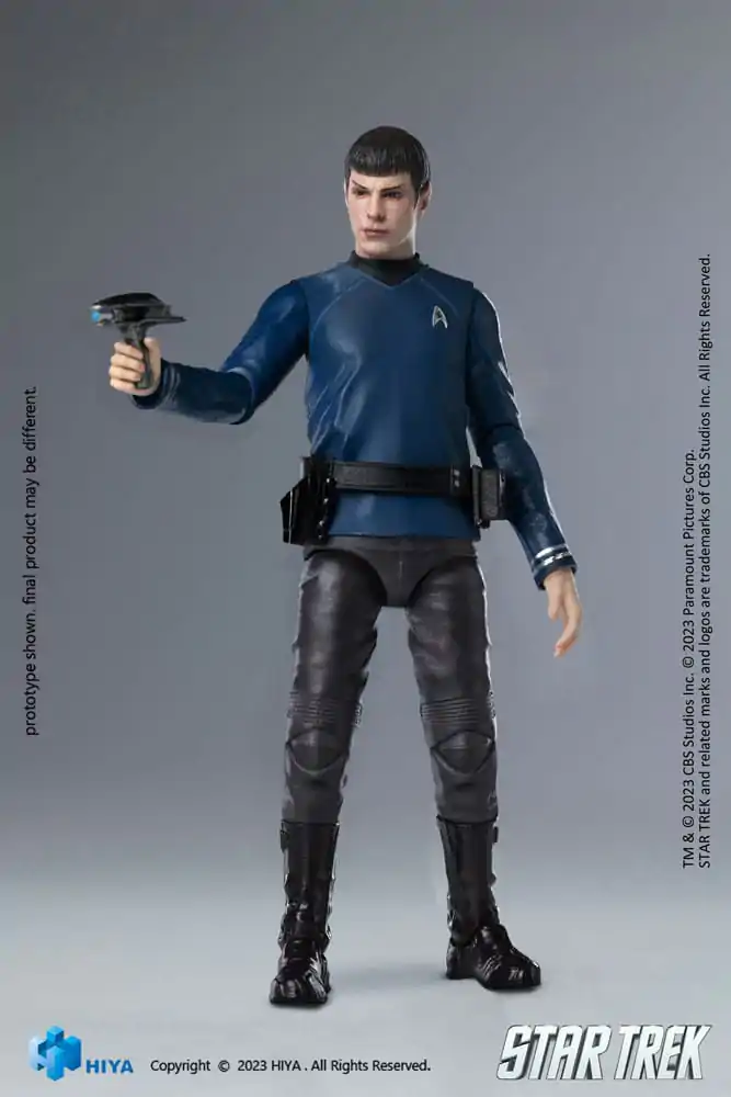 Figurină mini de acțiune Star Trek Exquisite 1/18 Star Trek 2009 Spock 10 cm poza produsului