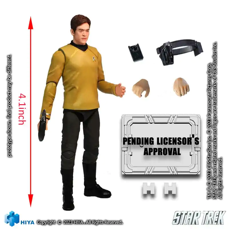 Star Trek Figurina Mini Exquisită 1/18 Star Trek 2009 Sulu 10 cm poza produsului