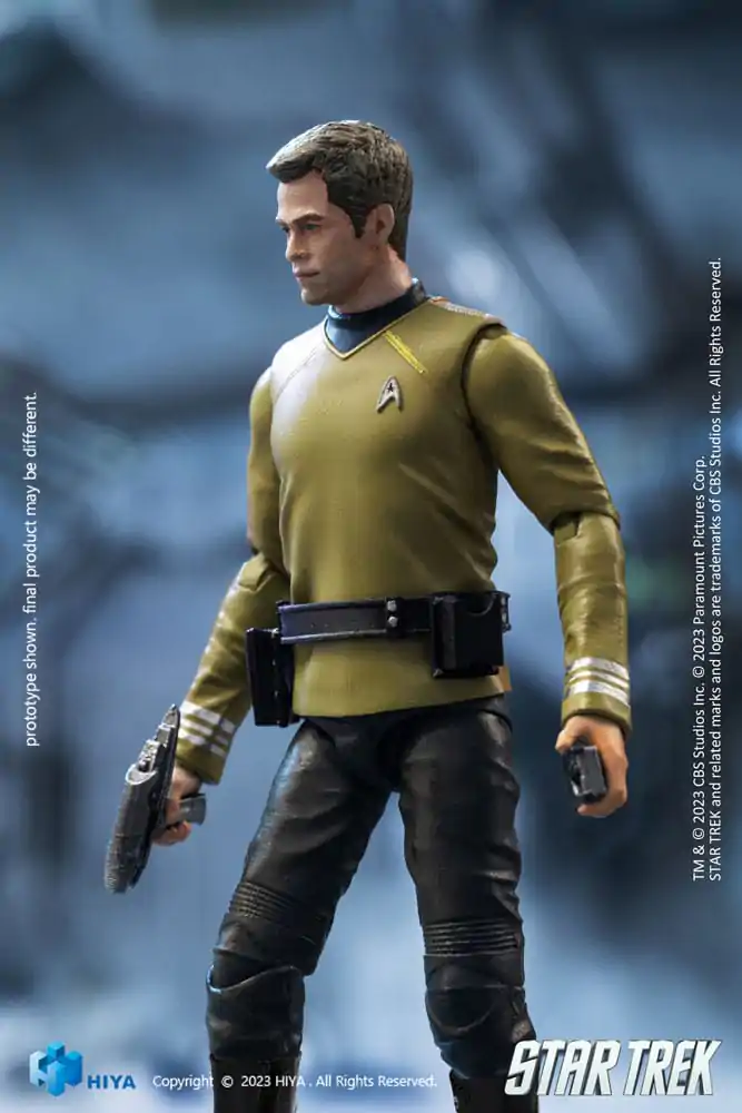 Figurină Mini Acțiune Star Trek Exquisite 1/18 Star Trek 2009 Kirk 10 cm poza produsului