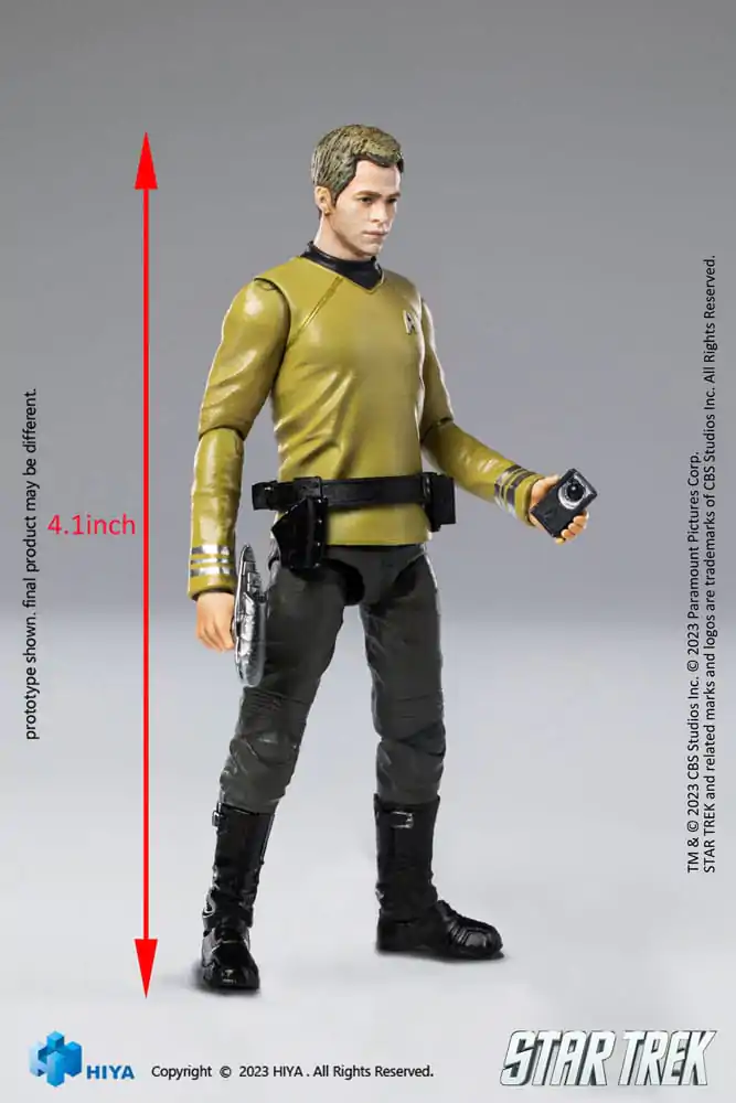 Figurină Mini Acțiune Star Trek Exquisite 1/18 Star Trek 2009 Kirk 10 cm poza produsului