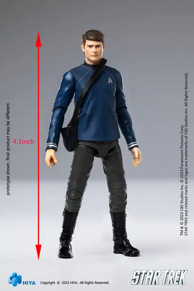 Star Trek Figurina Mini Exquisită 1/18 Star Trek 2009 McCoy 10 cm poza produsului
