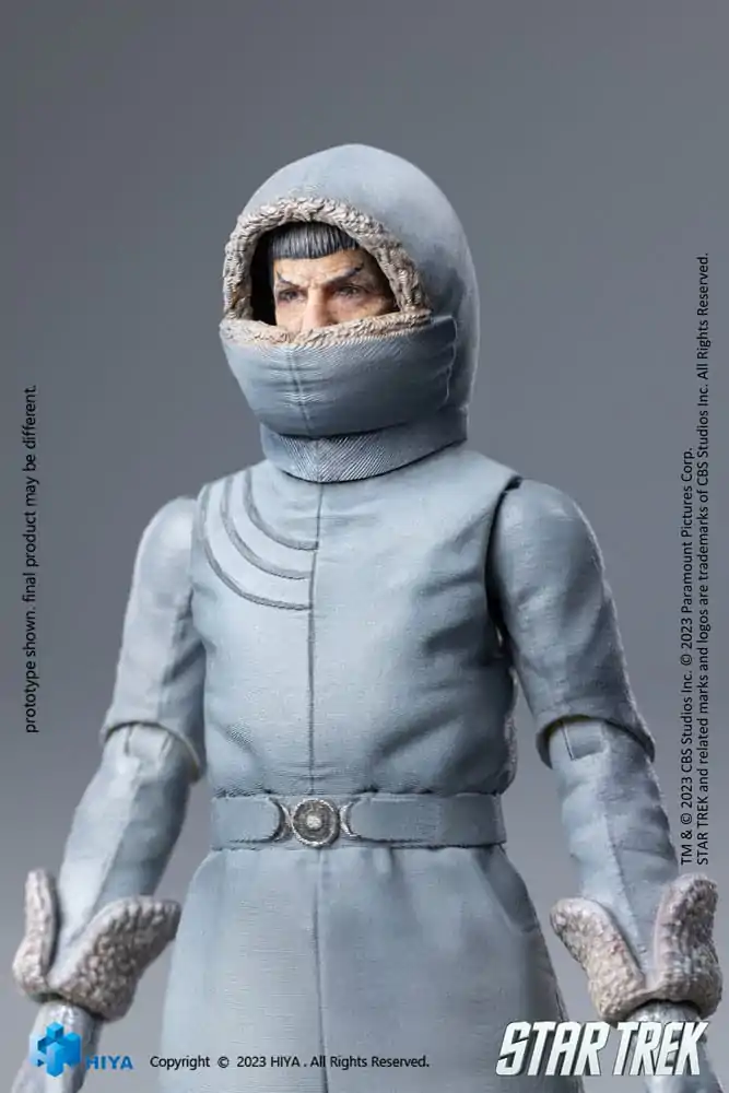 Figurină mini de acțiune Star Trek Exquisite 1/18 Star Trek 2009 Spock Prime 10 cm poza produsului