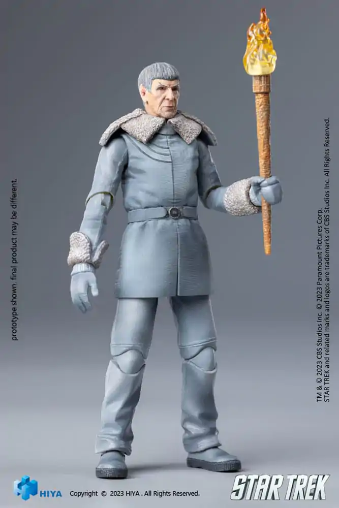 Figurină mini de acțiune Star Trek Exquisite 1/18 Star Trek 2009 Spock Prime 10 cm poza produsului