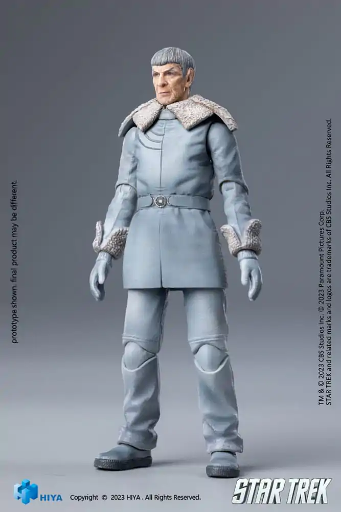 Figurină mini de acțiune Star Trek Exquisite 1/18 Star Trek 2009 Spock Prime 10 cm poza produsului