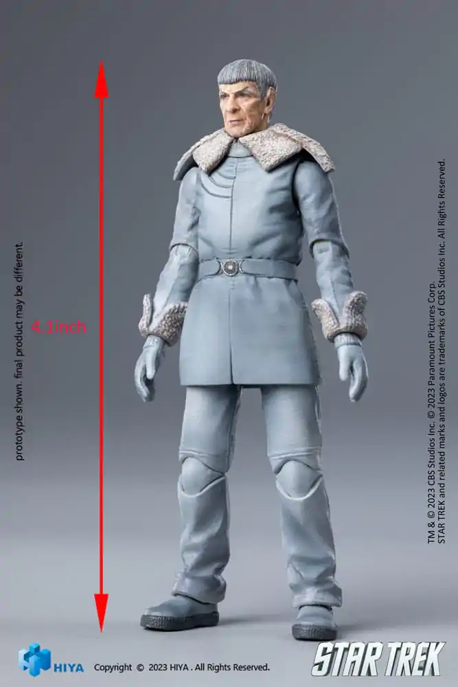 Figurină mini de acțiune Star Trek Exquisite 1/18 Star Trek 2009 Spock Prime 10 cm poza produsului