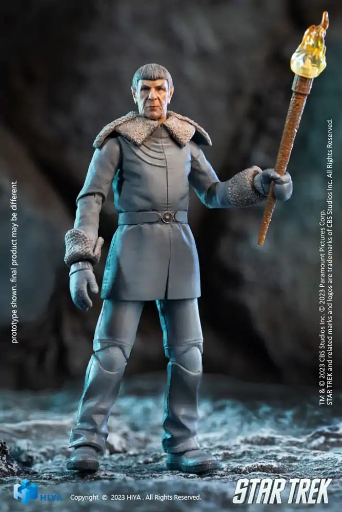Figurină mini de acțiune Star Trek Exquisite 1/18 Star Trek 2009 Spock Prime 10 cm poza produsului