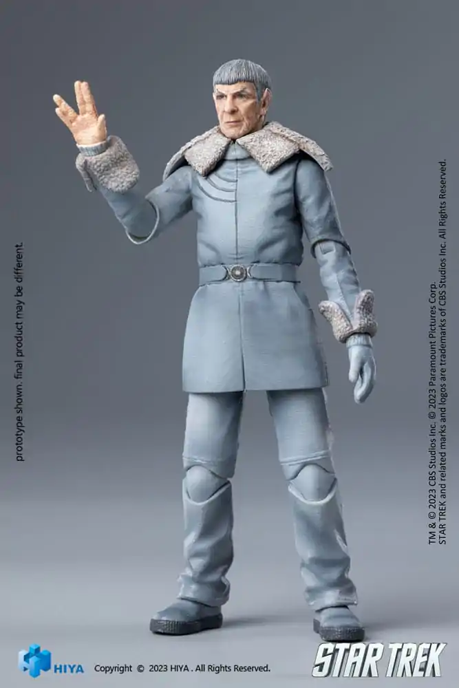 Figurină mini de acțiune Star Trek Exquisite 1/18 Star Trek 2009 Spock Prime 10 cm poza produsului