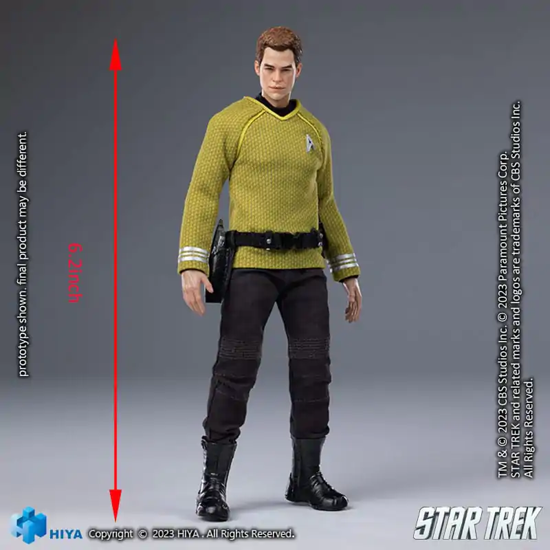 Star Trek Exquisite Super Series Figurina de Acțiune 1/12 Kirk 16 cm poza produsului