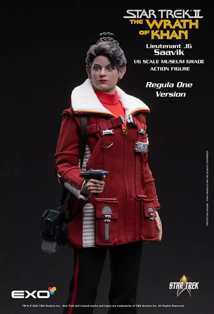 Star Trek II: The Wrath of Khan figurina de actiune 1/6 Lt. Saavik (Regula One Version) 28 cm poza produsului