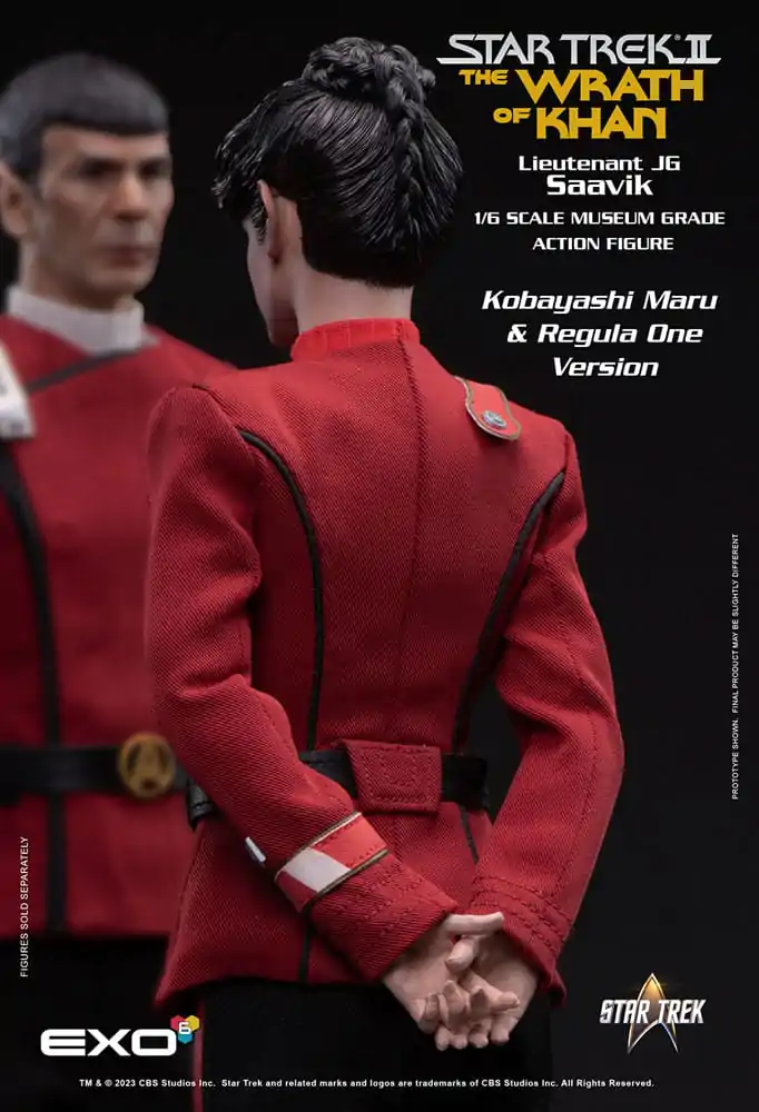 Star Trek II: The Wrath of Khan figurina de actiune 1/6 Lt. Saavik (Regula One Version) 28 cm poza produsului