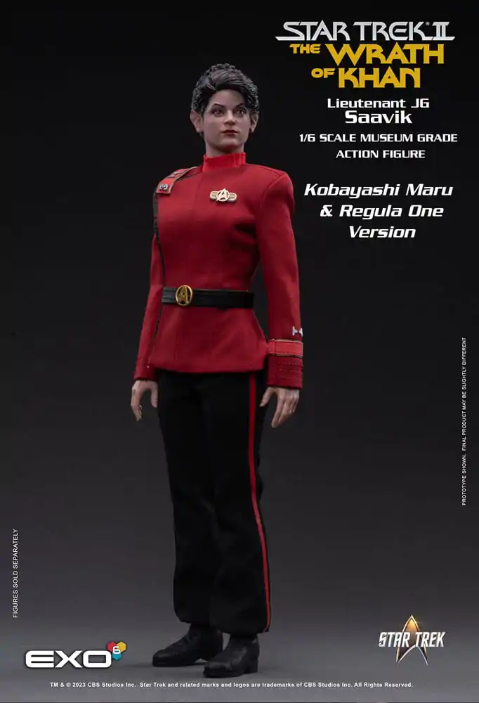 Star Trek II: The Wrath of Khan figurina de actiune 1/6 Lt. Saavik (Regula One Version) 28 cm poza produsului