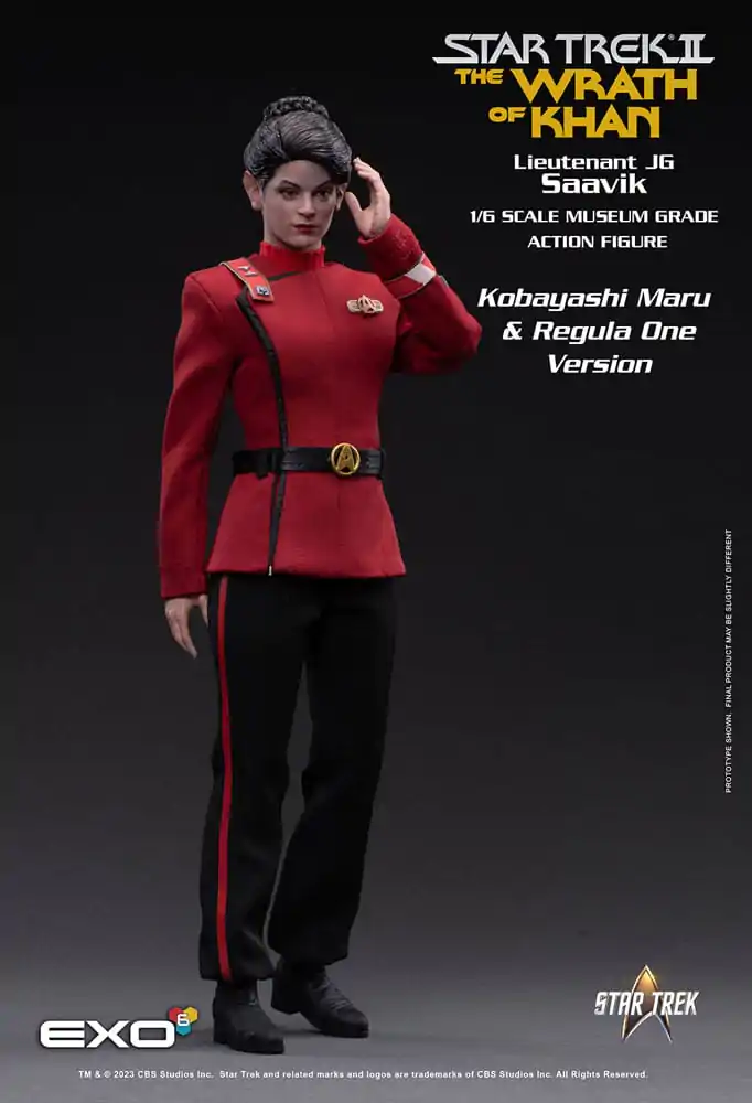 Star Trek II: The Wrath of Khan figurina de actiune 1/6 Lt. Saavik (Regula One Version) 28 cm poza produsului