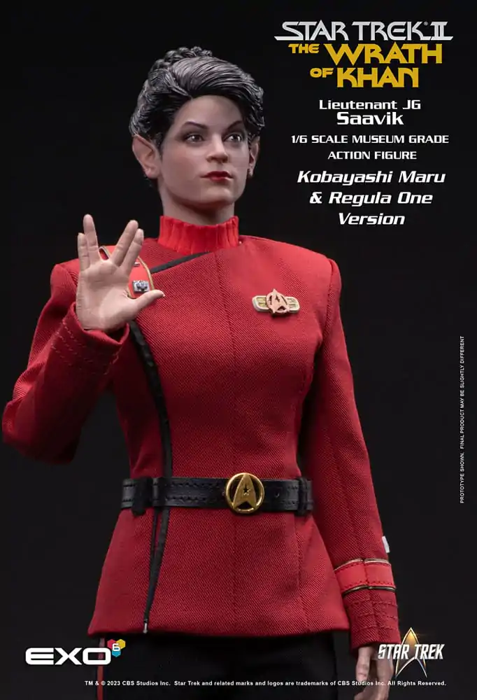 Star Trek II: The Wrath of Khan figurina de actiune 1/6 Lt. Saavik (Regula One Version) 28 cm poza produsului