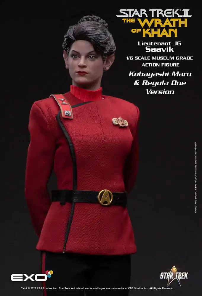Star Trek II: The Wrath of Khan figurina de actiune 1/6 Lt. Saavik (Regula One Version) 28 cm poza produsului
