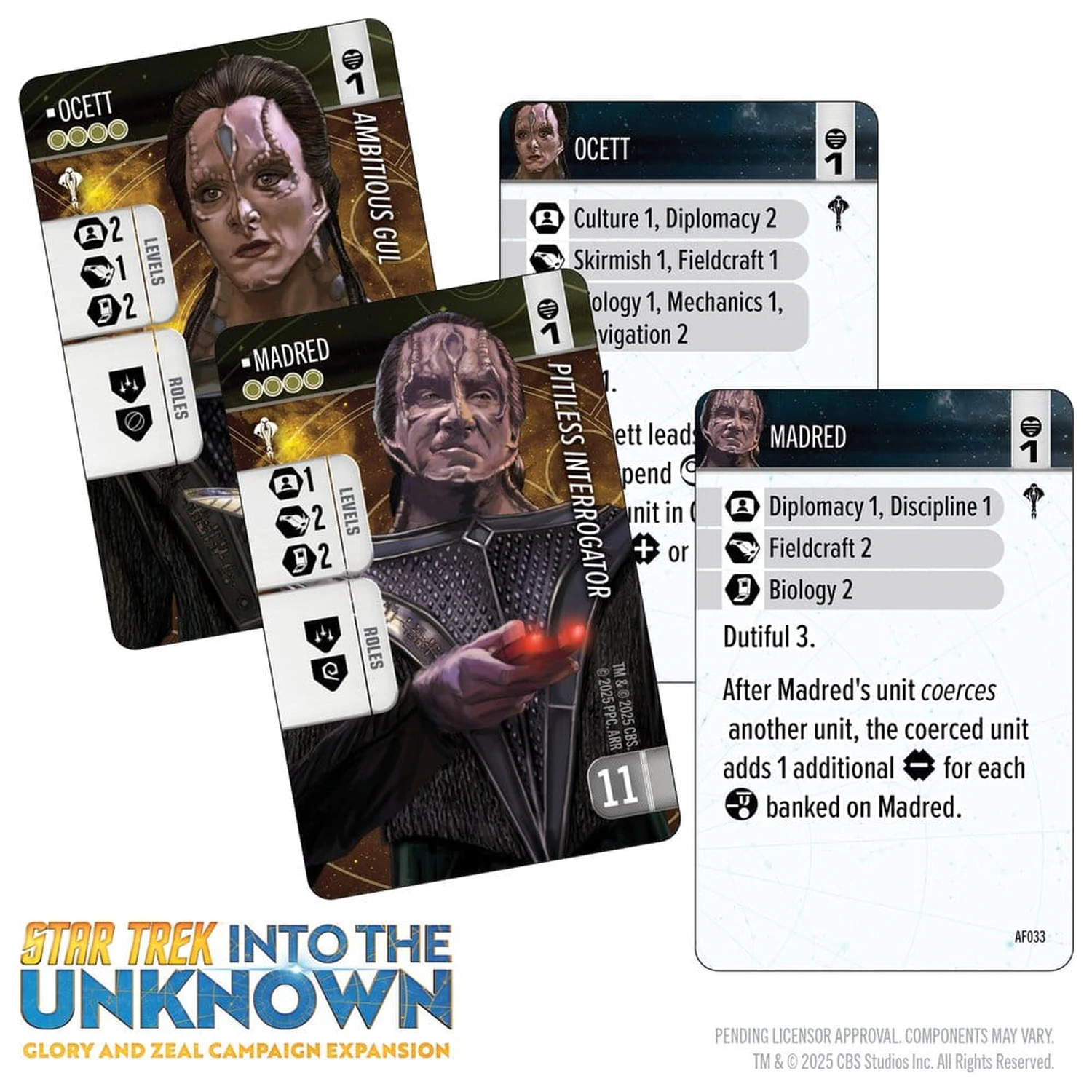 Star Trek: Into the Unknown Miniatures Game Expansion Glory and Zeal Versiune în limba engleză poza produsului