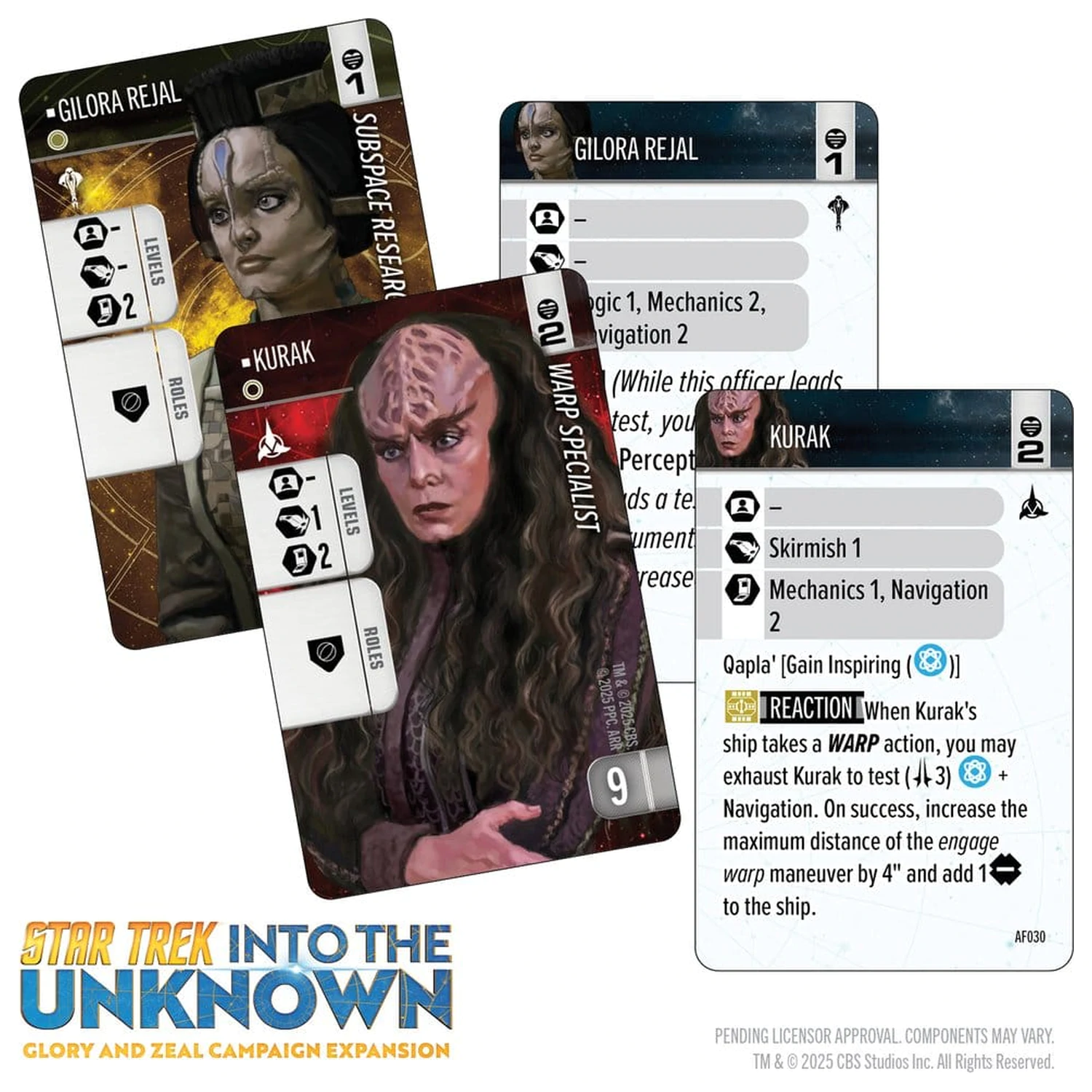 Star Trek: Into the Unknown Miniatures Game Expansion Glory and Zeal Versiune în limba engleză poza produsului