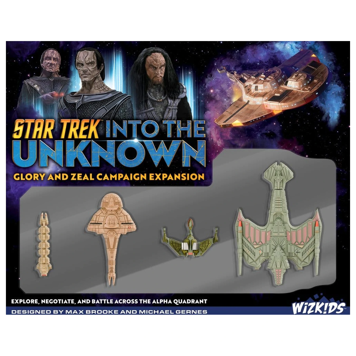 Star Trek: Into the Unknown Miniatures Game Expansion Glory and Zeal Versiune în limba engleză poza produsului