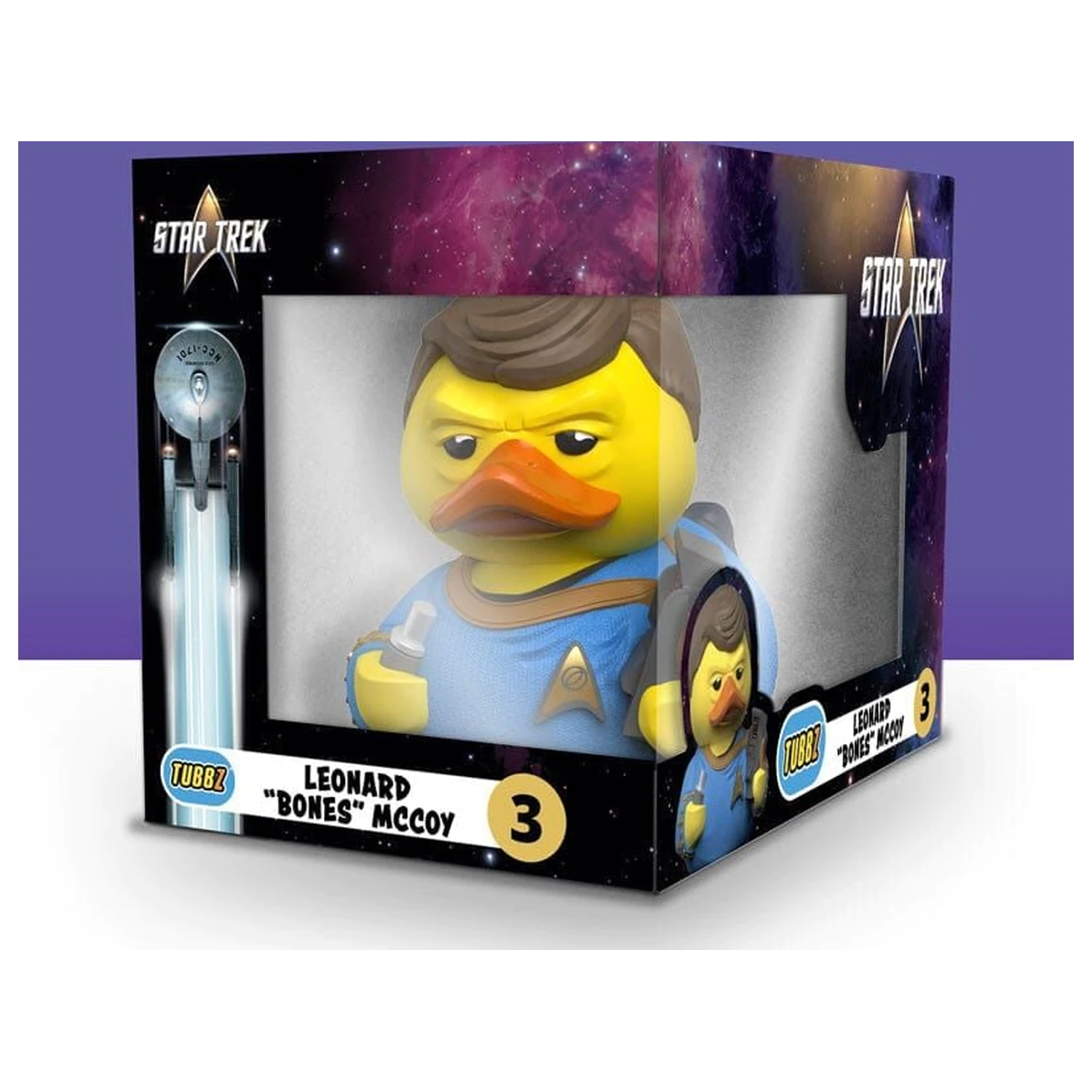 Figurină PVC Star Trek Tubbz Leonard 'Bones' McCoy Ediție Îmbuteliată 10 cm poza produsului