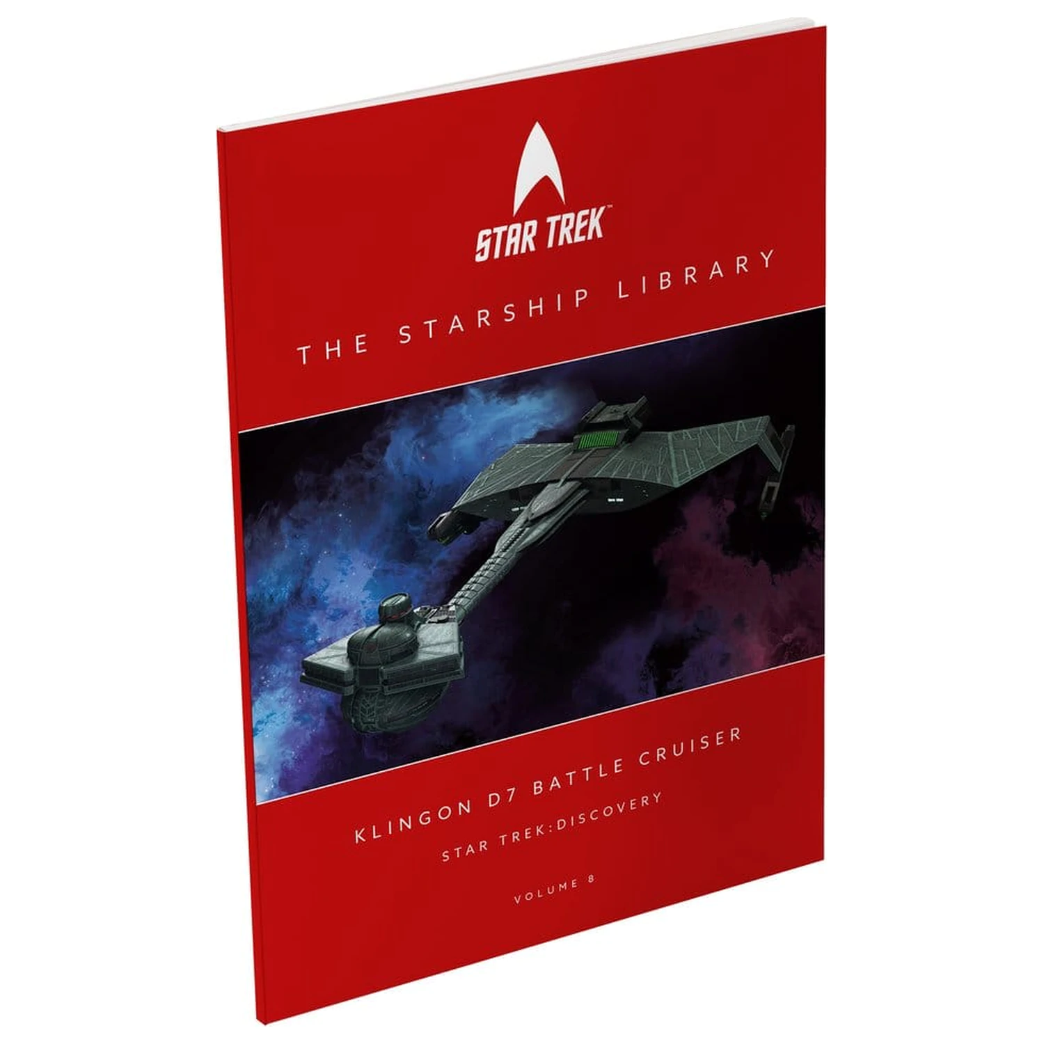 Star Trek Library Die-Cast Klingon D7 Battle Cruiser 10 cm poza produsului
