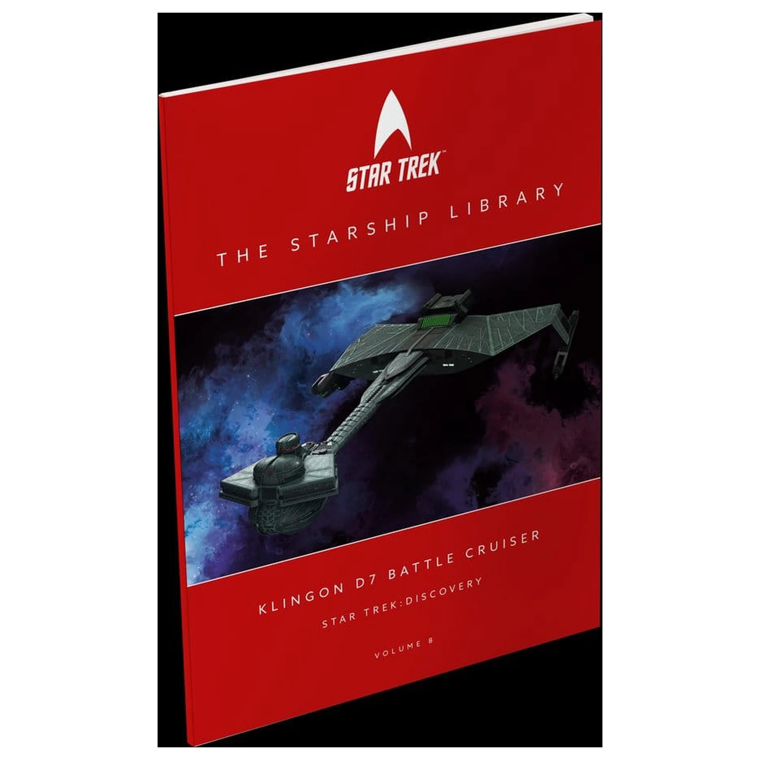 Star Trek Library Die-Cast Klingon D7 Battle Cruiser 10 cm poza produsului