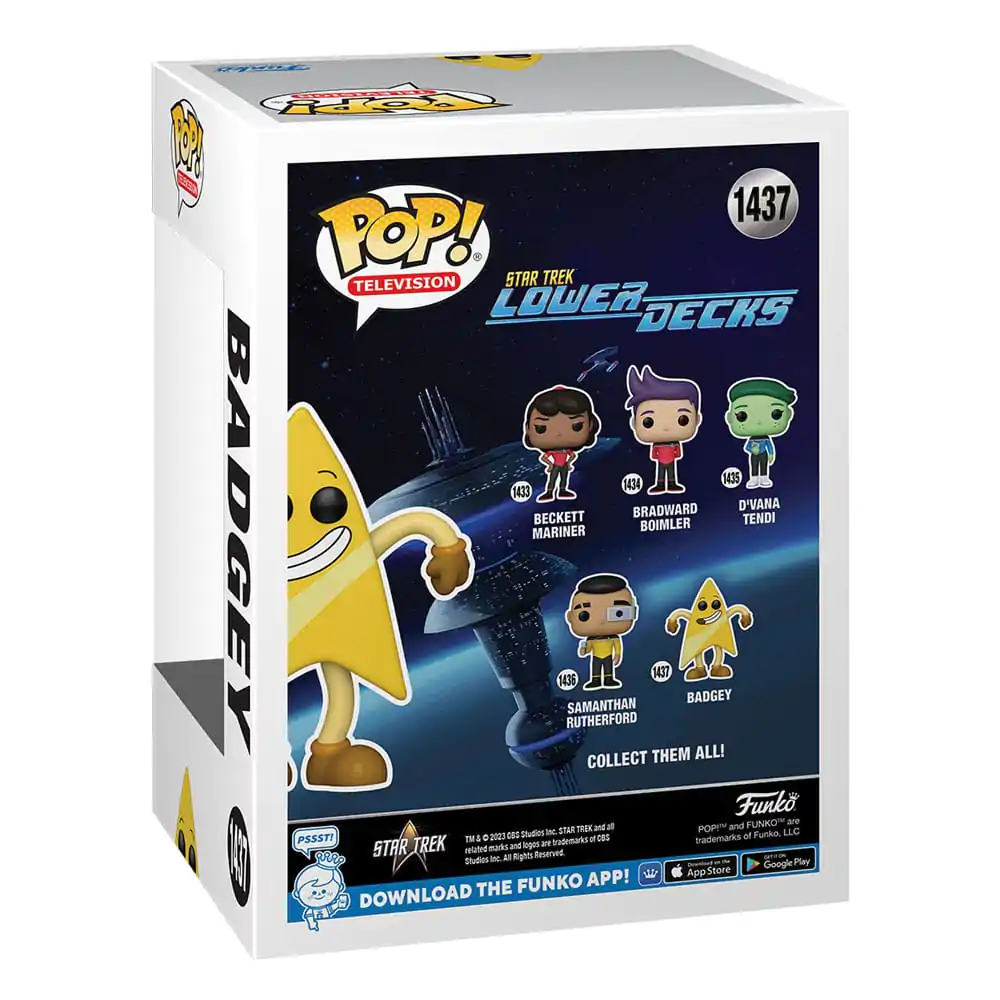 Star Trek Lower Decks POP! TV figurină de vinil Badgey 9 cm poza produsului