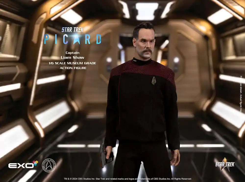 Star Trek: Picard Action Figure 1/6 Căpitan Liam Shaw 30 cm Figurina de Acțiune poza produsului