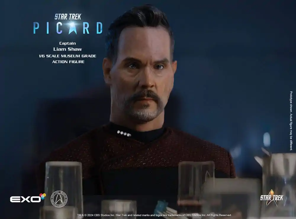 Star Trek: Picard Action Figure 1/6 Căpitan Liam Shaw 30 cm Figurina de Acțiune poza produsului
