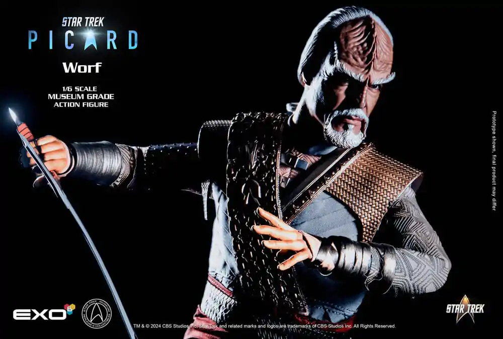 Star Trek: Picard Figurină de acțiune 1/6 Worf 30 cm poza produsului