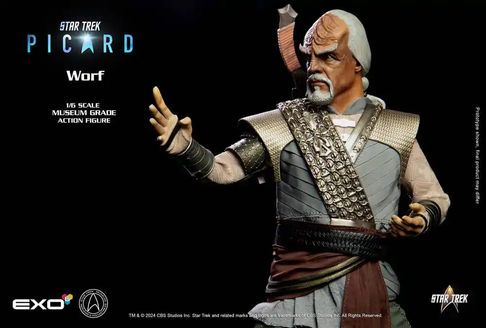 Star Trek: Picard Figurină de acțiune 1/6 Worf 30 cm poza produsului