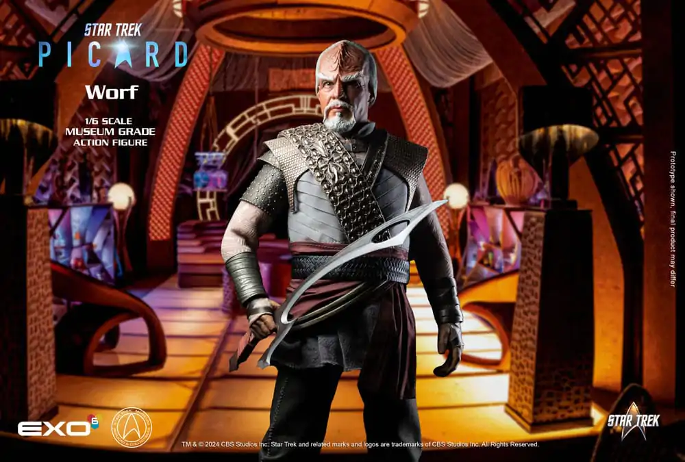 Star Trek: Picard Figurină de acțiune 1/6 Worf 30 cm poza produsului