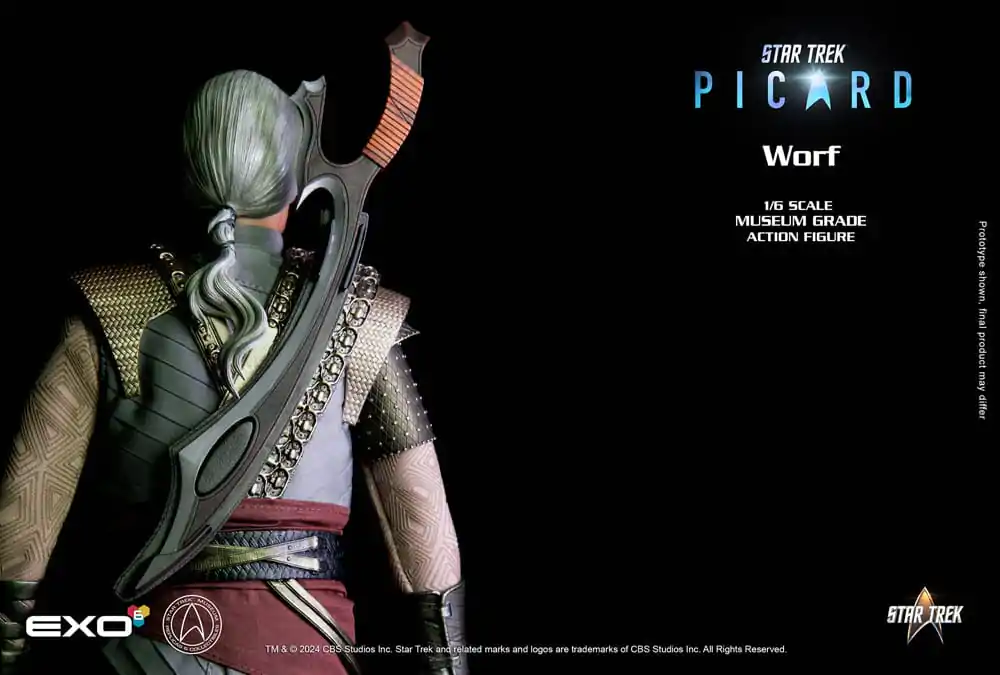 Star Trek: Picard Figurină de acțiune 1/6 Worf 30 cm poza produsului
