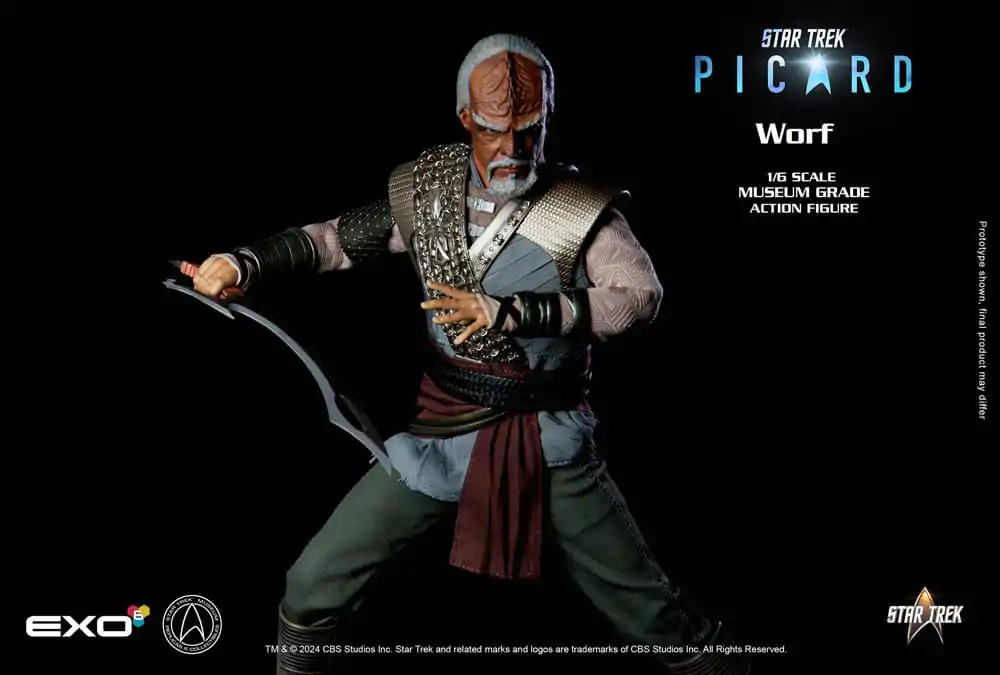 Star Trek: Picard Figurină de acțiune 1/6 Worf 30 cm poza produsului