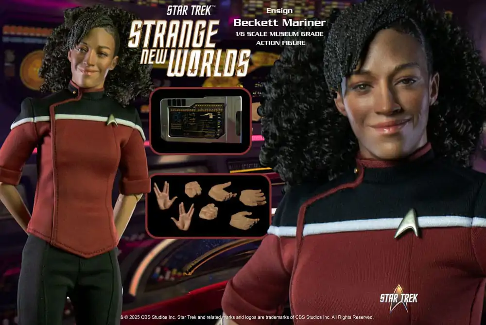 Star Trek: Strange New Worlds Action Figure 1/6 Ensign Mariner Beckett 30 cm Figurina de Acțiune poza produsului