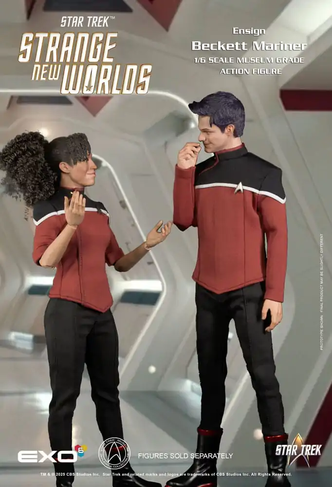 Star Trek: Strange New Worlds Action Figure 1/6 Ensign Mariner Beckett 30 cm Figurina de Acțiune poza produsului