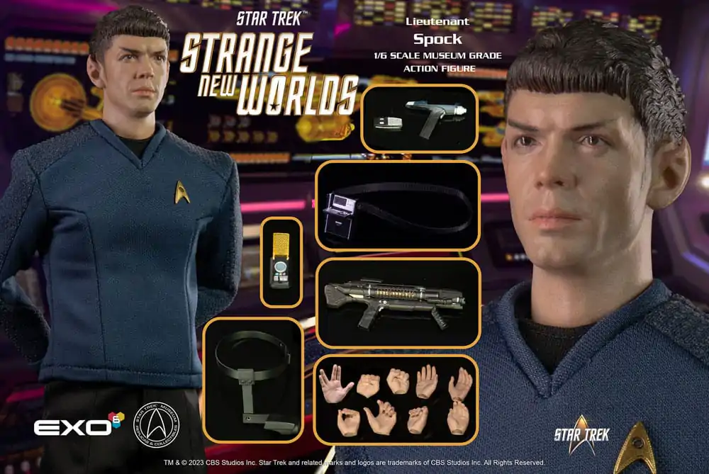 Star Trek: Strange New Worlds Figurina de acțiune 1/6 Spock 30 cm poza produsului
