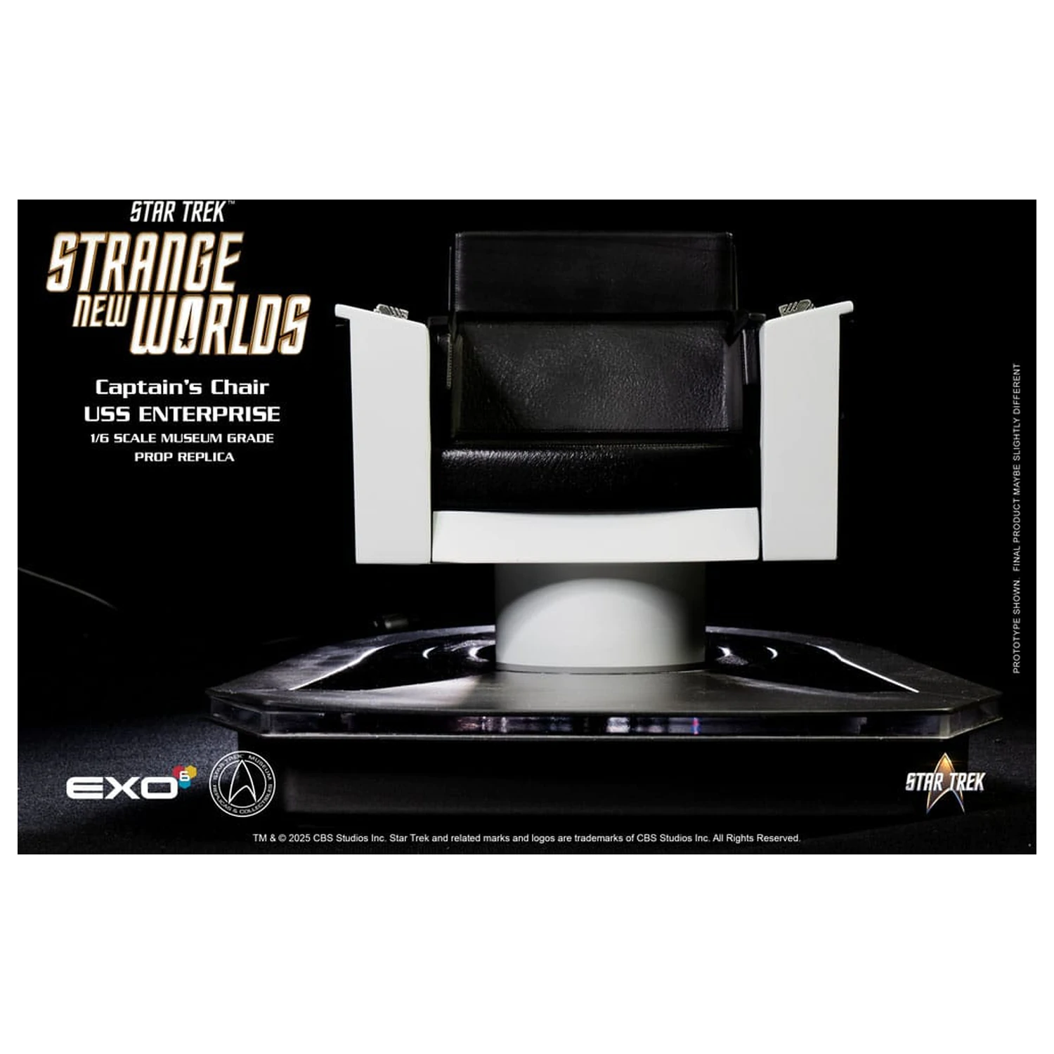 Star Trek: Strange New Worlds 1/6 U.S.S. Enterprise Scaun de comandă 19 cm poza produsului