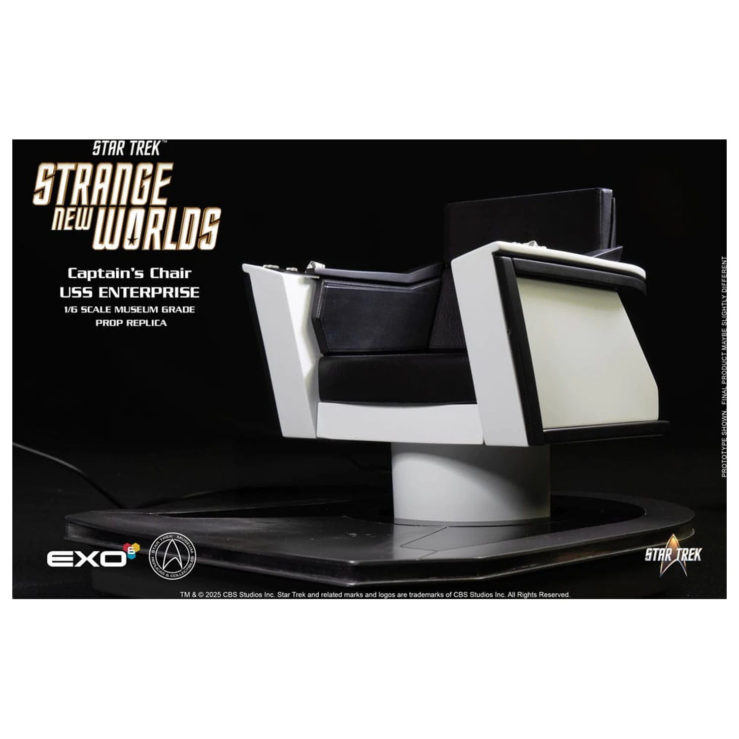 Star Trek: Strange New Worlds 1/6 U.S.S. Enterprise Scaun de comandă 19 cm poza produsului