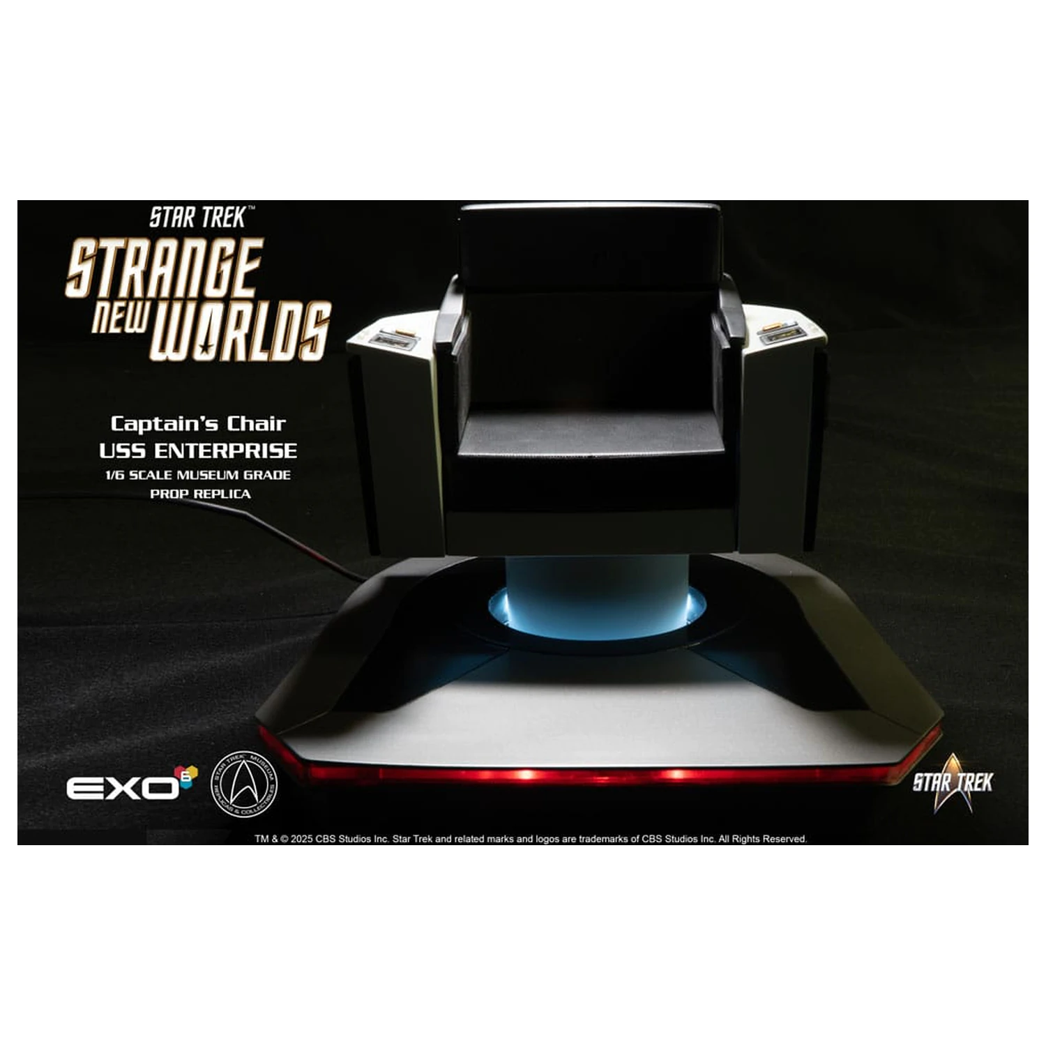 Star Trek: Strange New Worlds 1/6 U.S.S. Enterprise Scaun de comandă 19 cm poza produsului