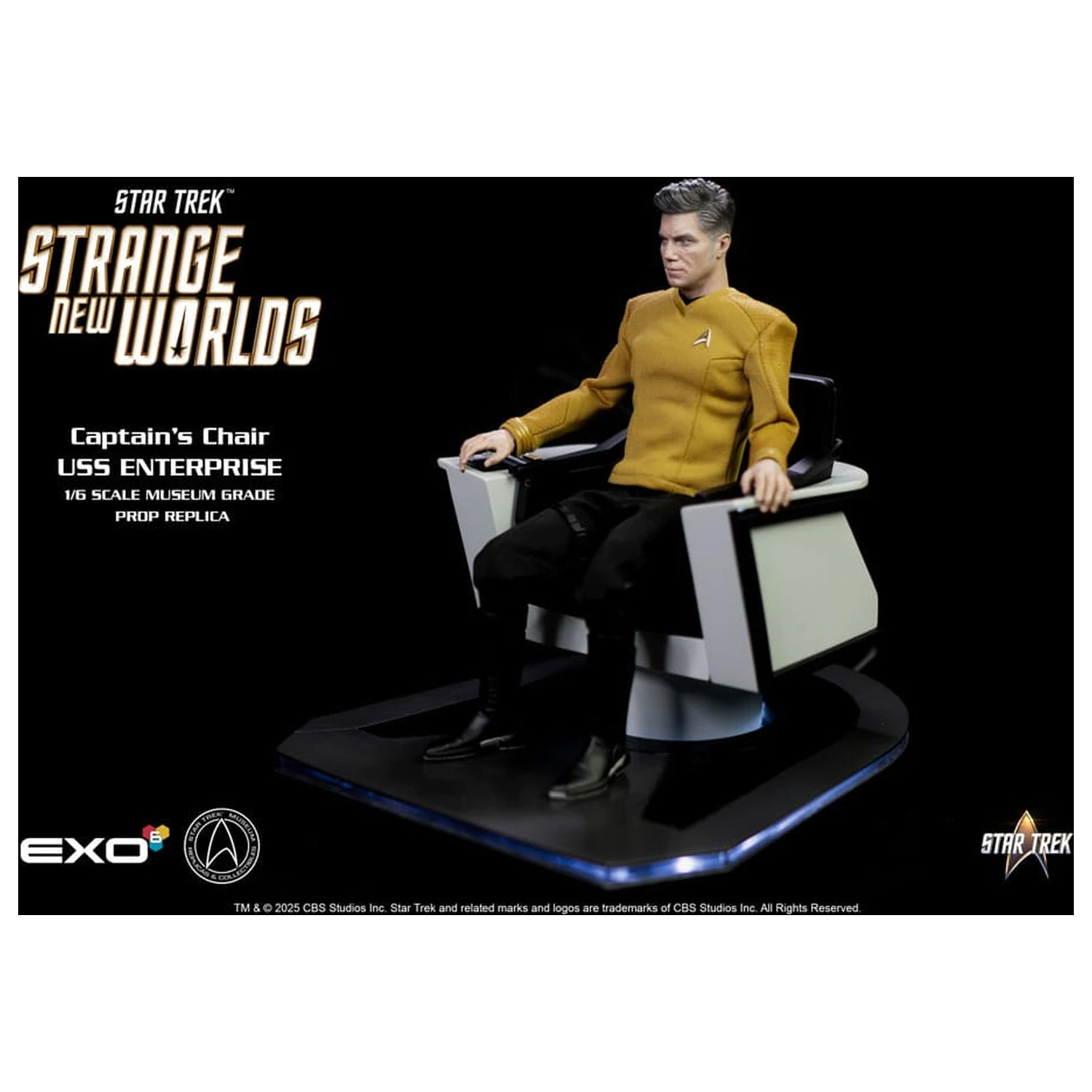 Star Trek: Strange New Worlds 1/6 U.S.S. Enterprise Scaun de comandă 19 cm poza produsului