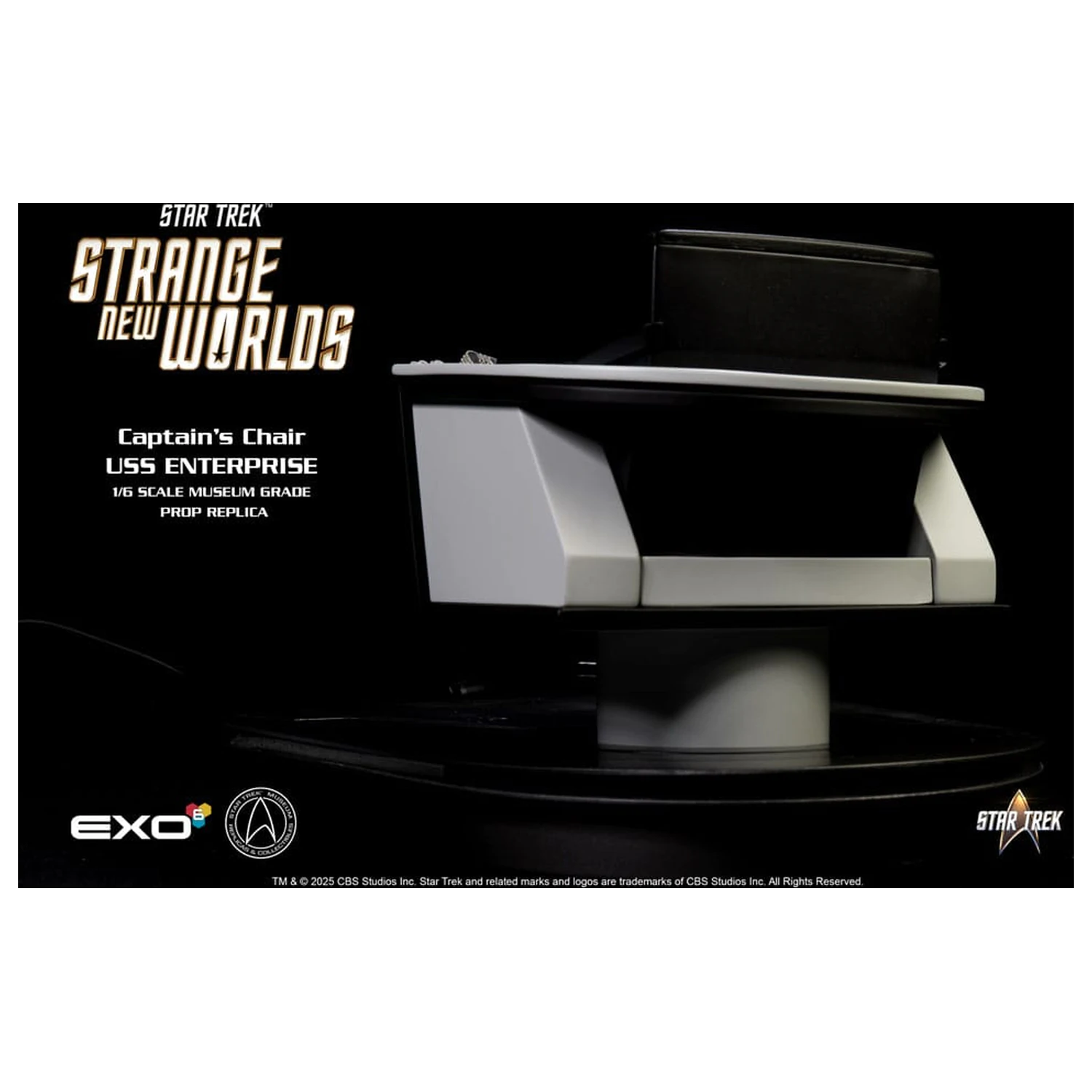 Star Trek: Strange New Worlds 1/6 U.S.S. Enterprise Scaun de comandă 19 cm poza produsului
