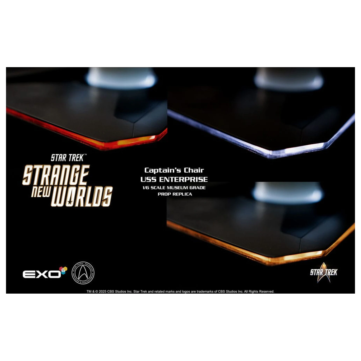 Star Trek: Strange New Worlds 1/6 U.S.S. Enterprise Scaun de comandă 19 cm poza produsului