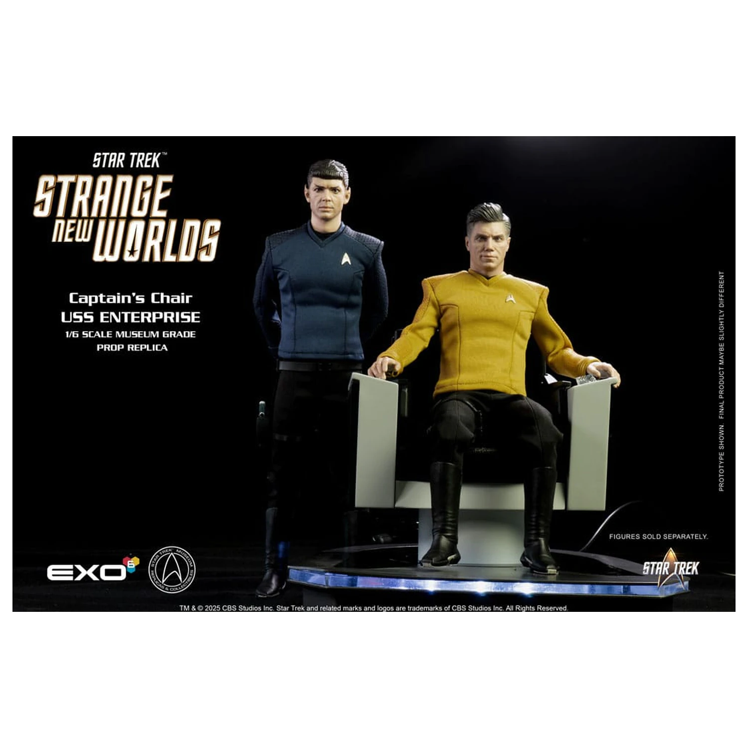 Star Trek: Strange New Worlds 1/6 U.S.S. Enterprise Scaun de comandă 19 cm poza produsului