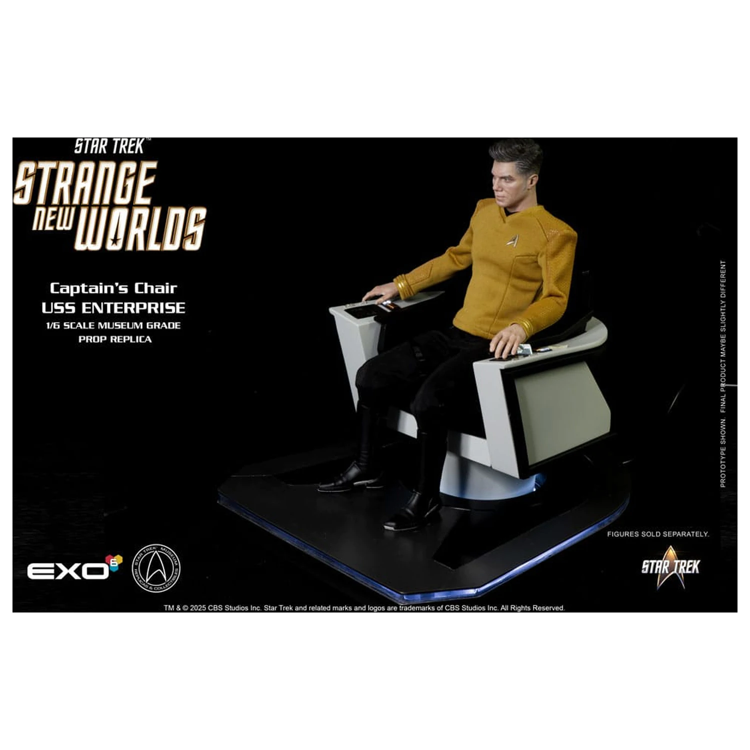 Star Trek: Strange New Worlds 1/6 U.S.S. Enterprise Scaun de comandă 19 cm poza produsului