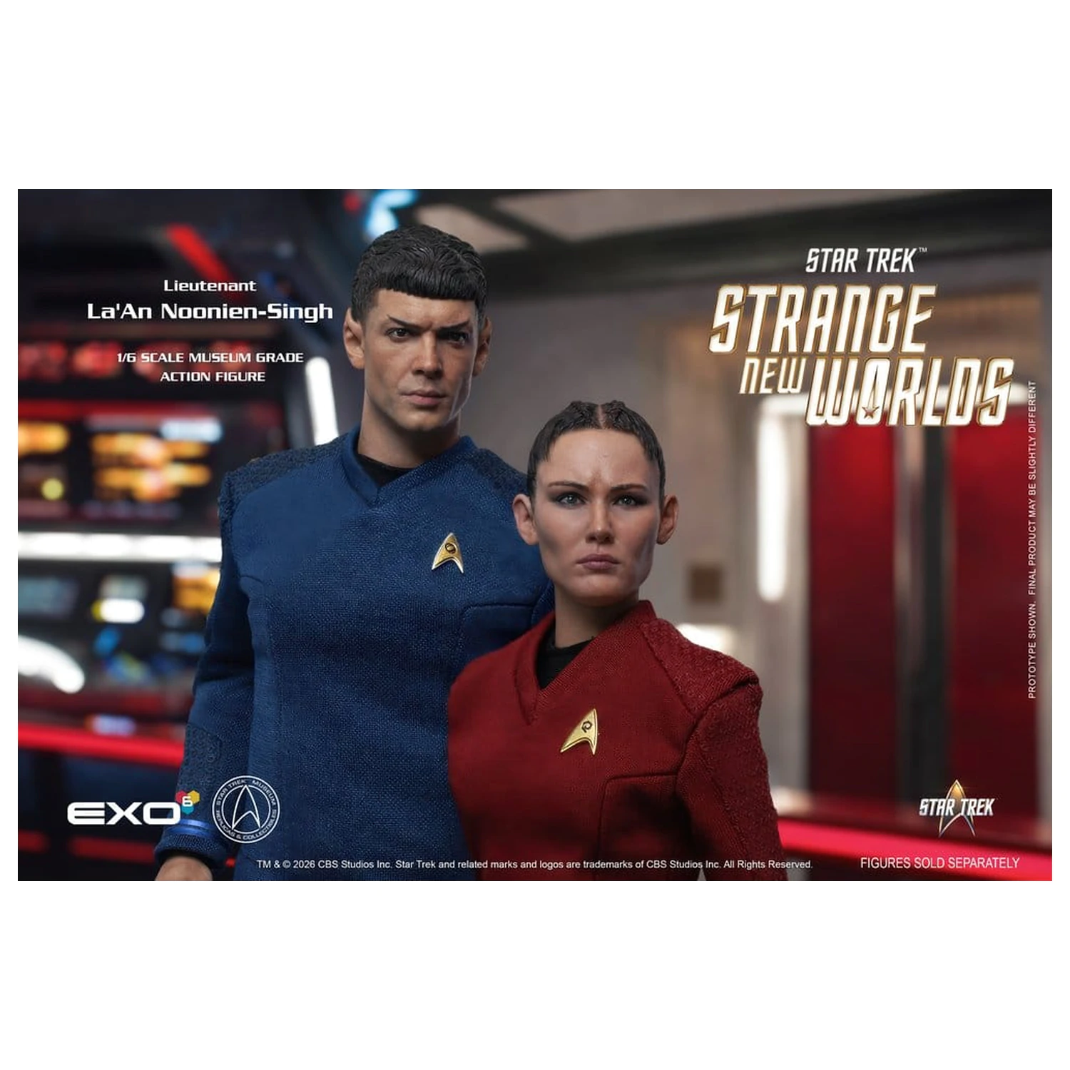 Star Trek: Strange New Worlds Figurina de actiune 1/6 Lt. La'An Noonien-Singh 28 cm poza produsului