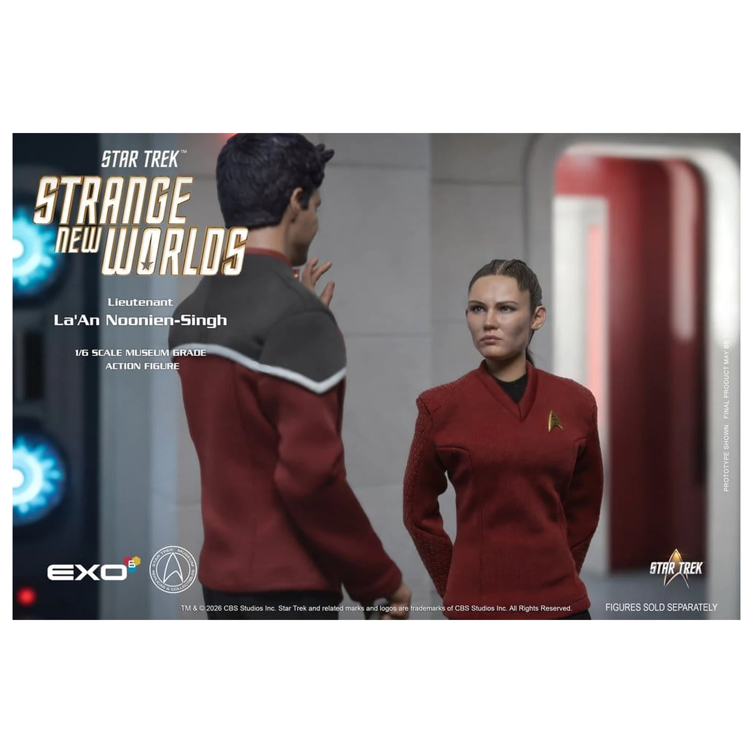 Star Trek: Strange New Worlds Figurina de actiune 1/6 Lt. La'An Noonien-Singh 28 cm poza produsului