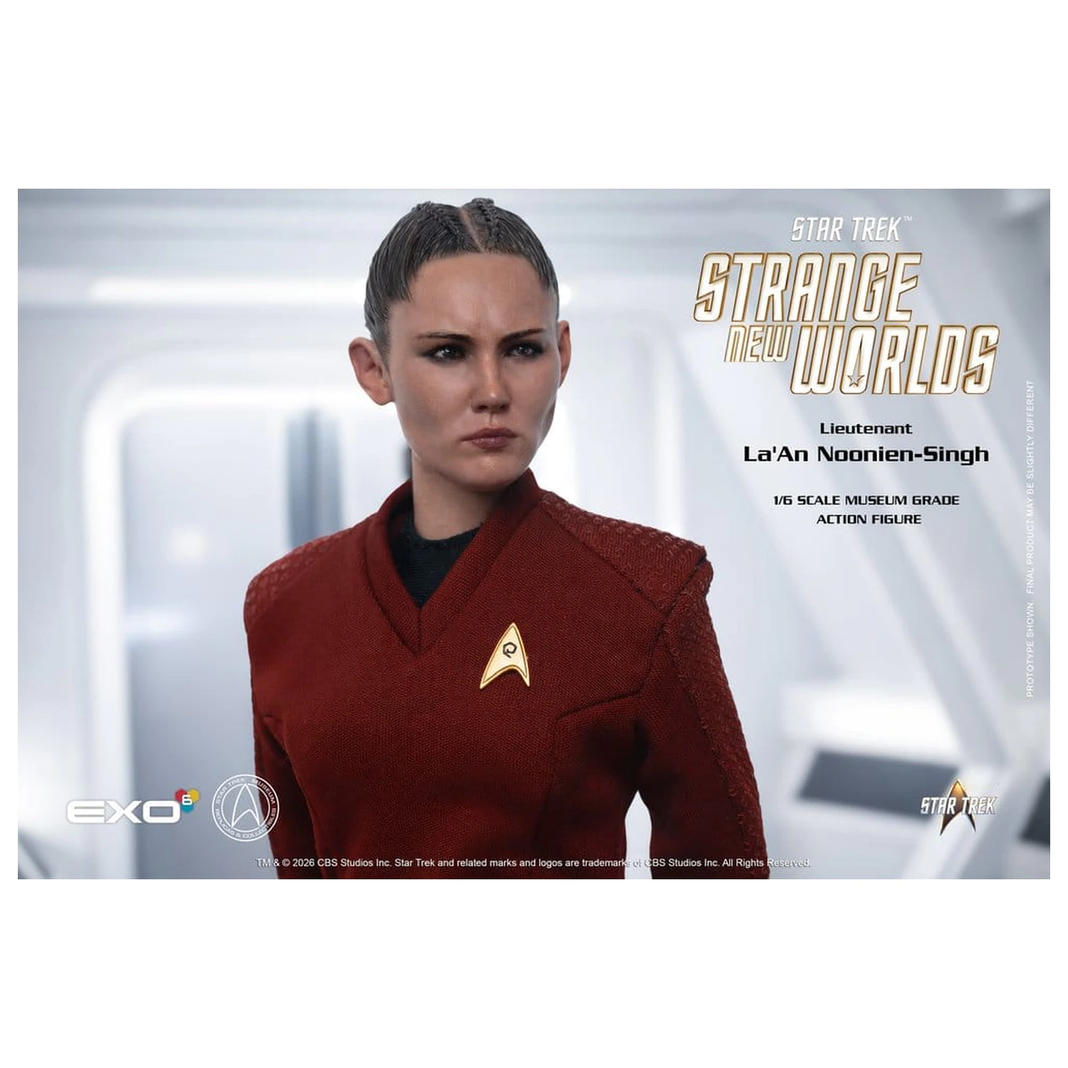 Star Trek: Strange New Worlds Figurina de actiune 1/6 Lt. La'An Noonien-Singh 28 cm poza produsului