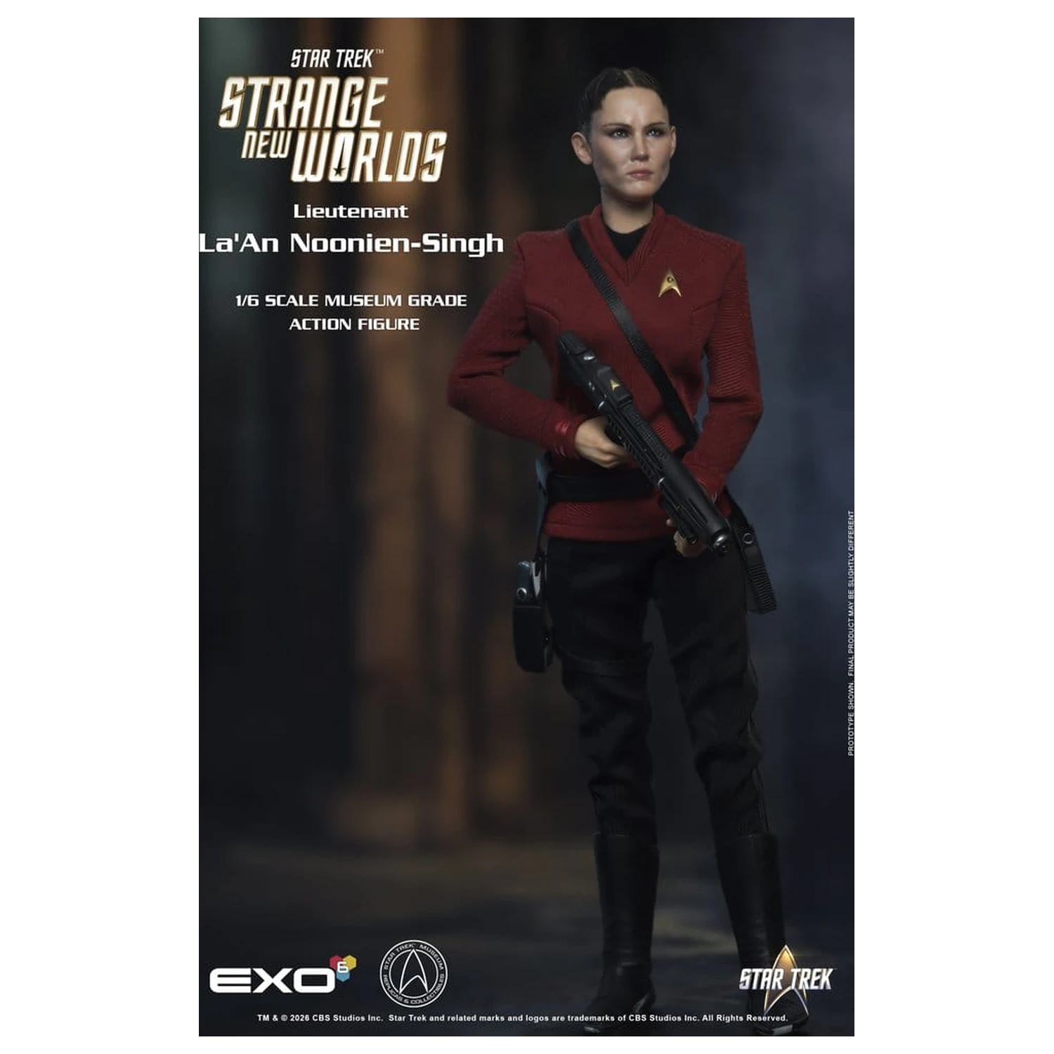 Star Trek: Strange New Worlds Figurina de actiune 1/6 Lt. La'An Noonien-Singh 28 cm poza produsului