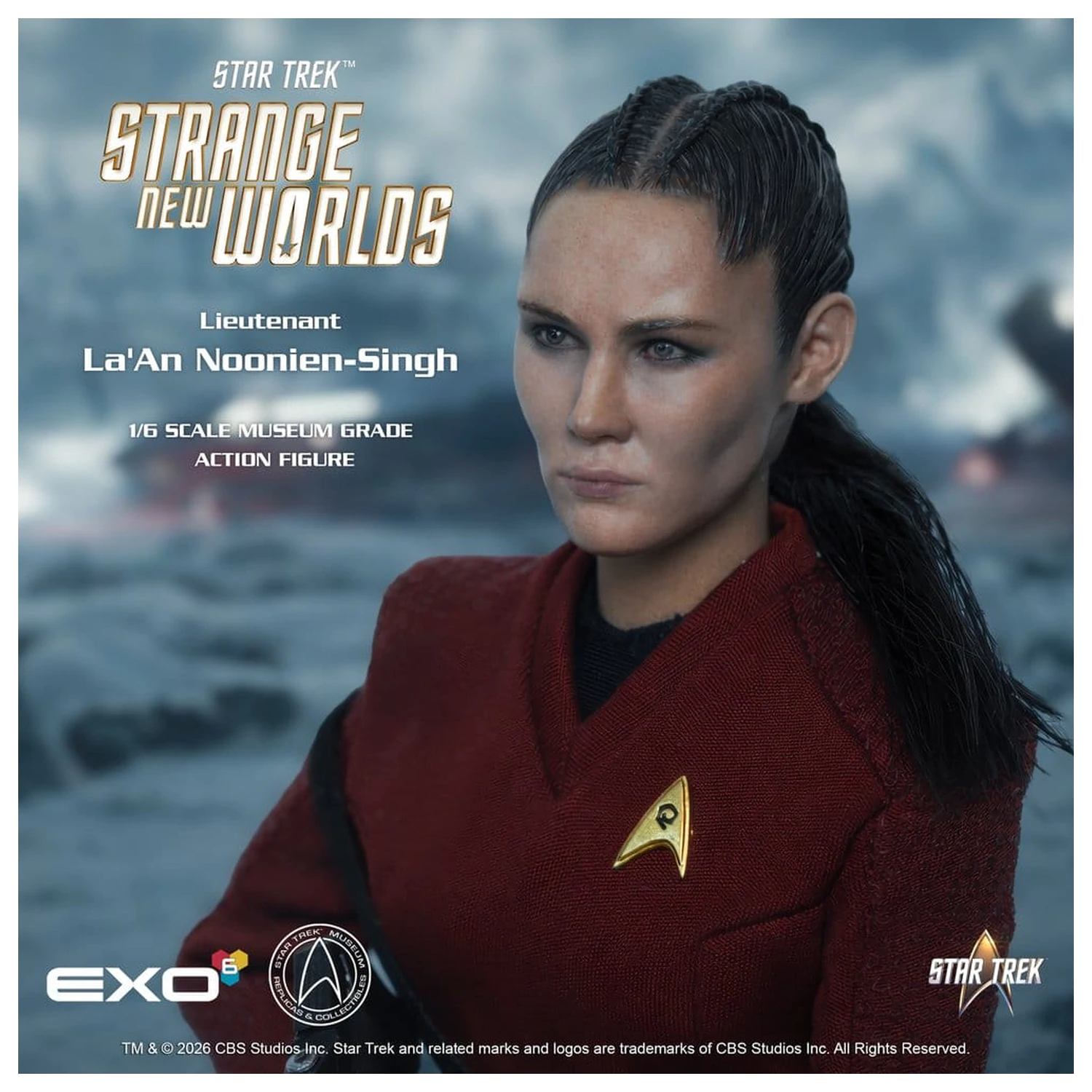Star Trek: Strange New Worlds Figurina de actiune 1/6 Lt. La'An Noonien-Singh 28 cm poza produsului