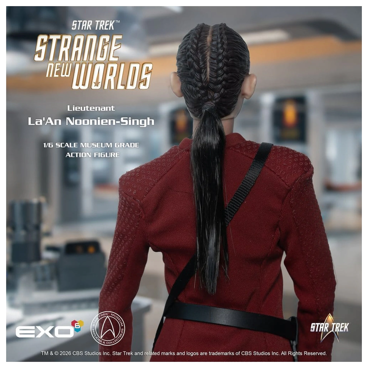 Star Trek: Strange New Worlds Figurina de actiune 1/6 Lt. La'An Noonien-Singh 28 cm poza produsului